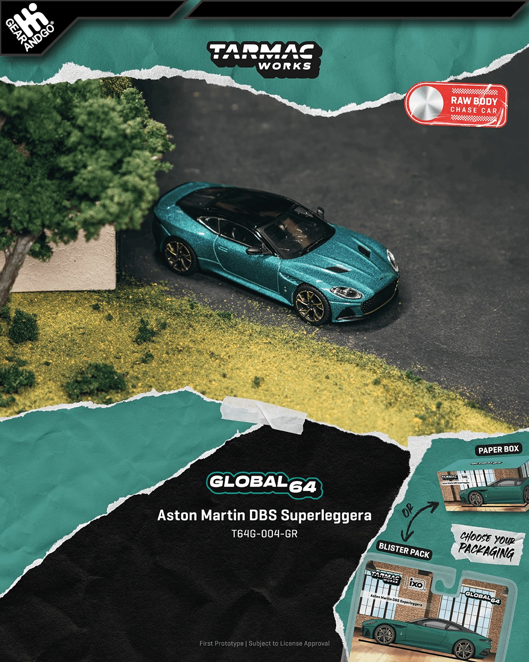 TARMAC - ASTON MARTIN DBS SUPERLEGGERA