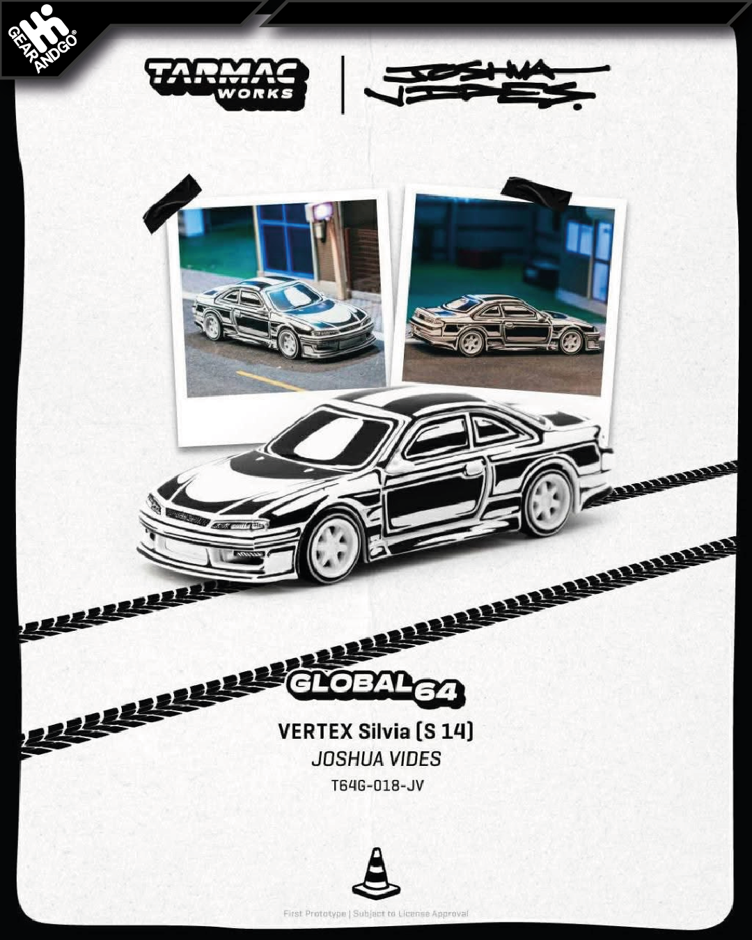 TARMAC - VERTEX NISSAN SILVIA (S14)