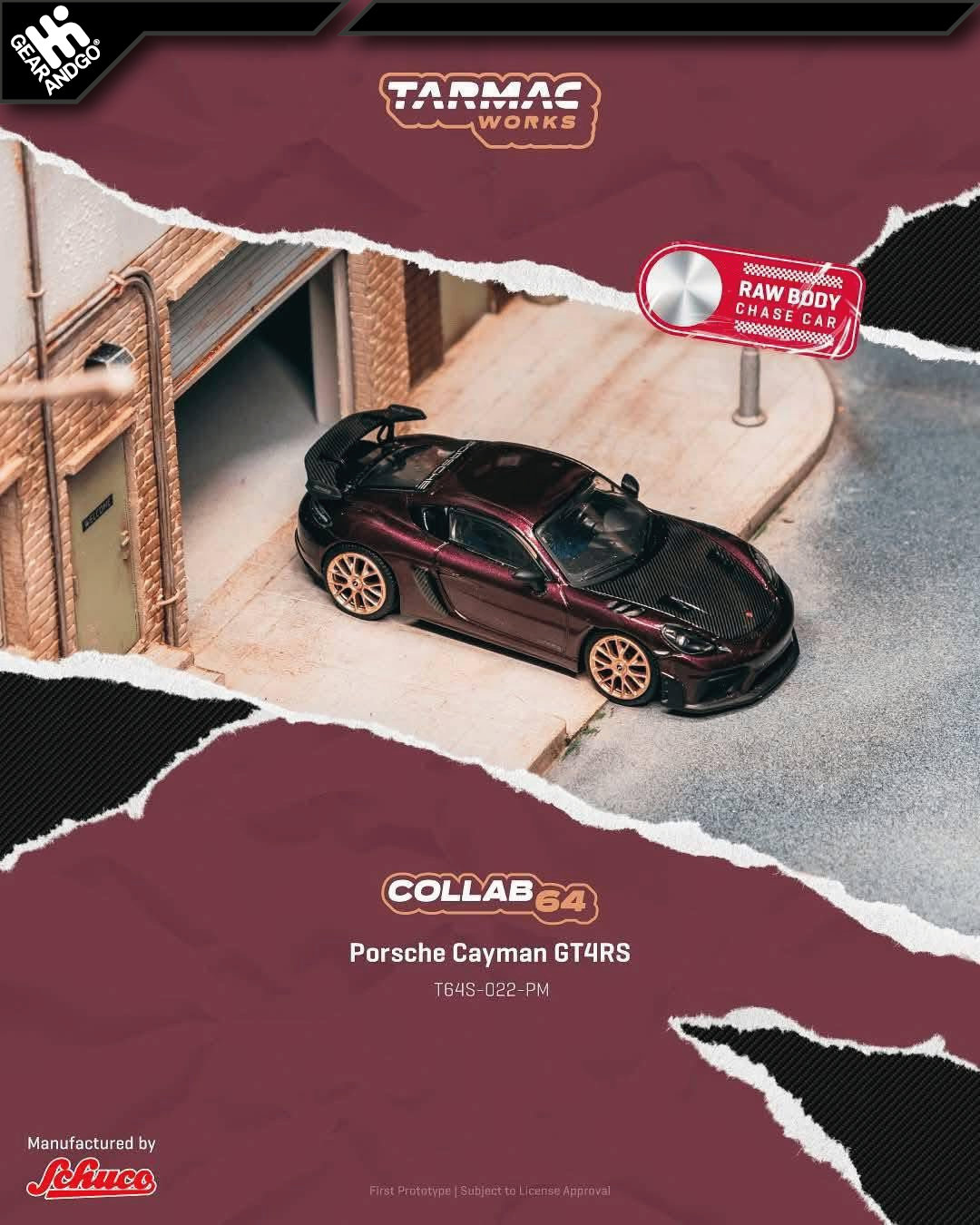 TARMAC - PORSCHE CAYMAN GT4RS