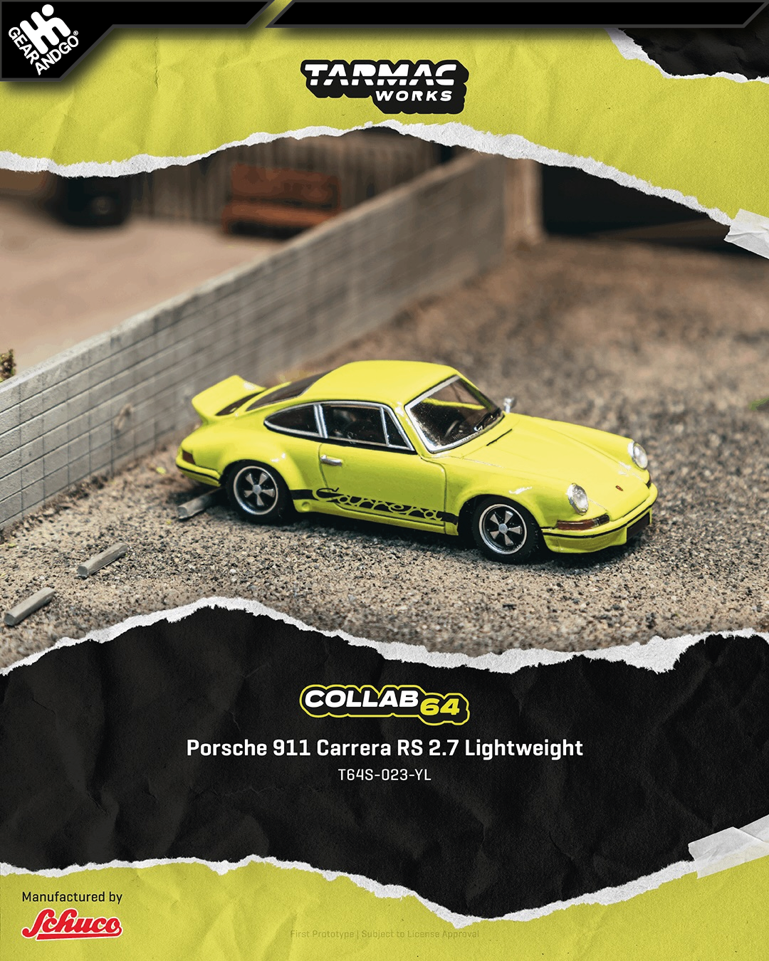 TARMAC - PORSCHE 911 (911) CARRERA RS 2.7