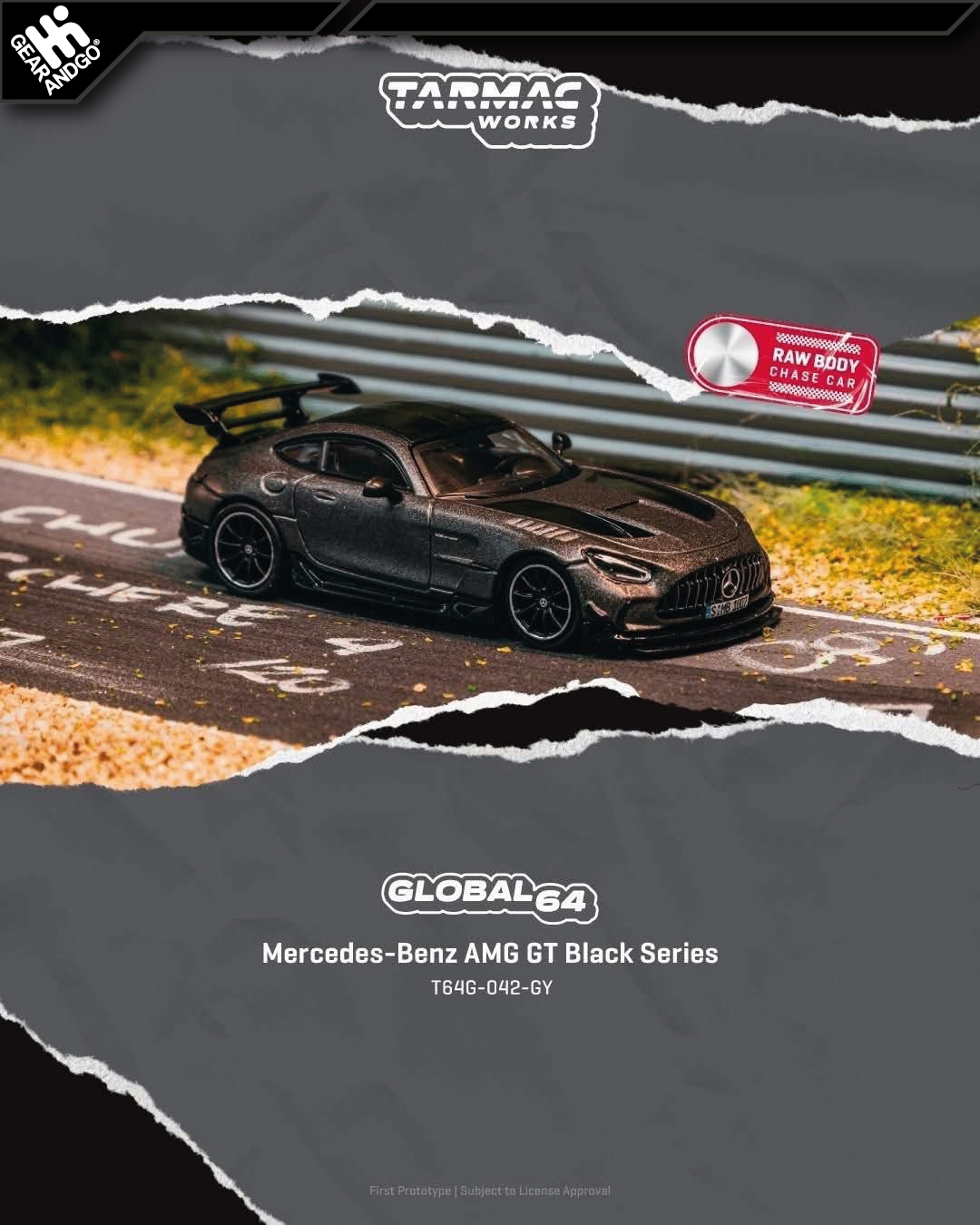 TARMAC - MERCEDES-BENZ AMG GT BLACK SERIES