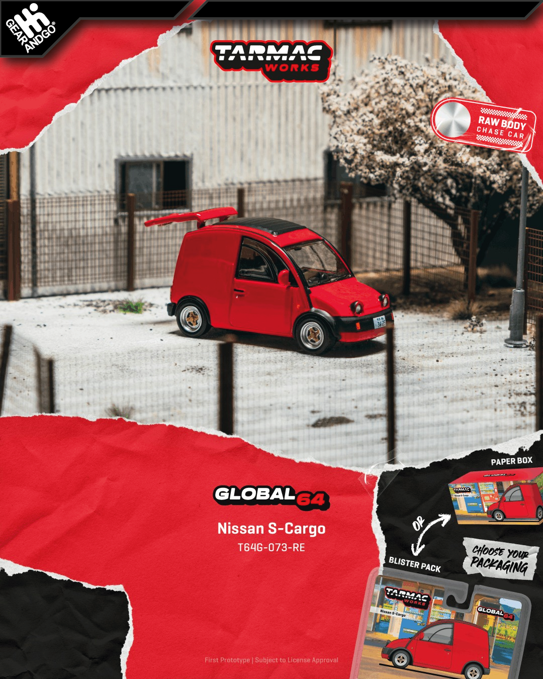 TARMAC - 1995 NISSAN S CARGO
