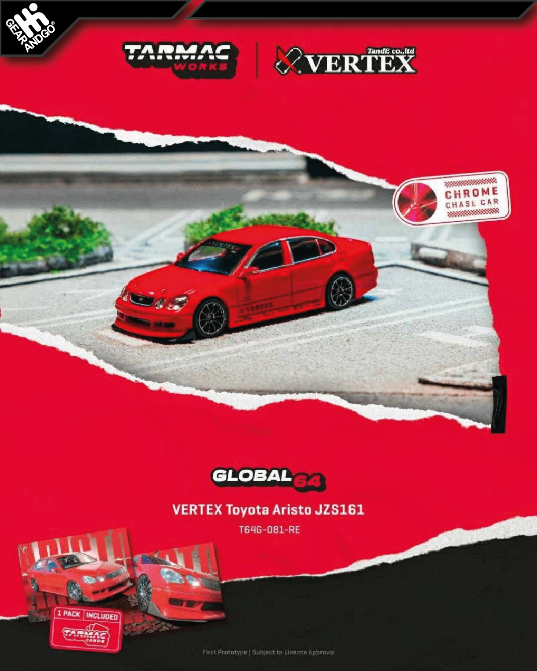 TARMAC - VERTEX TOYOTA ARISTO JZS161