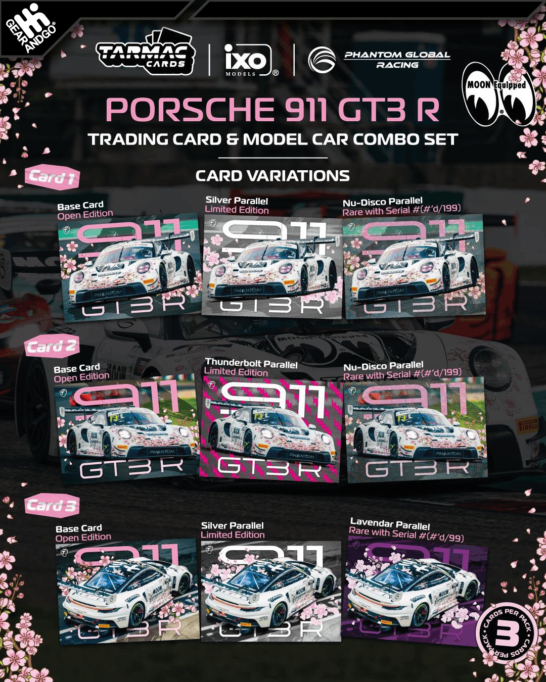 TARMAC - PORSCHE 911 GT3 R - SUZUKA 1000KM - INTERCONTINENTAL GT CHALLENGE 2025 SUN JINGZU > ADDERLY FONG > NICO MENZEL + CARDS