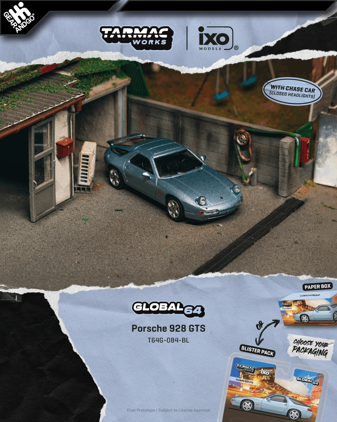 TARMAC - 1992 PORSCHE 928 GTS