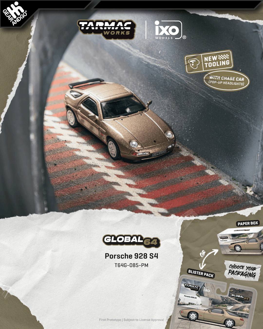 TARMAC - 1992 PORSCHE 928 S