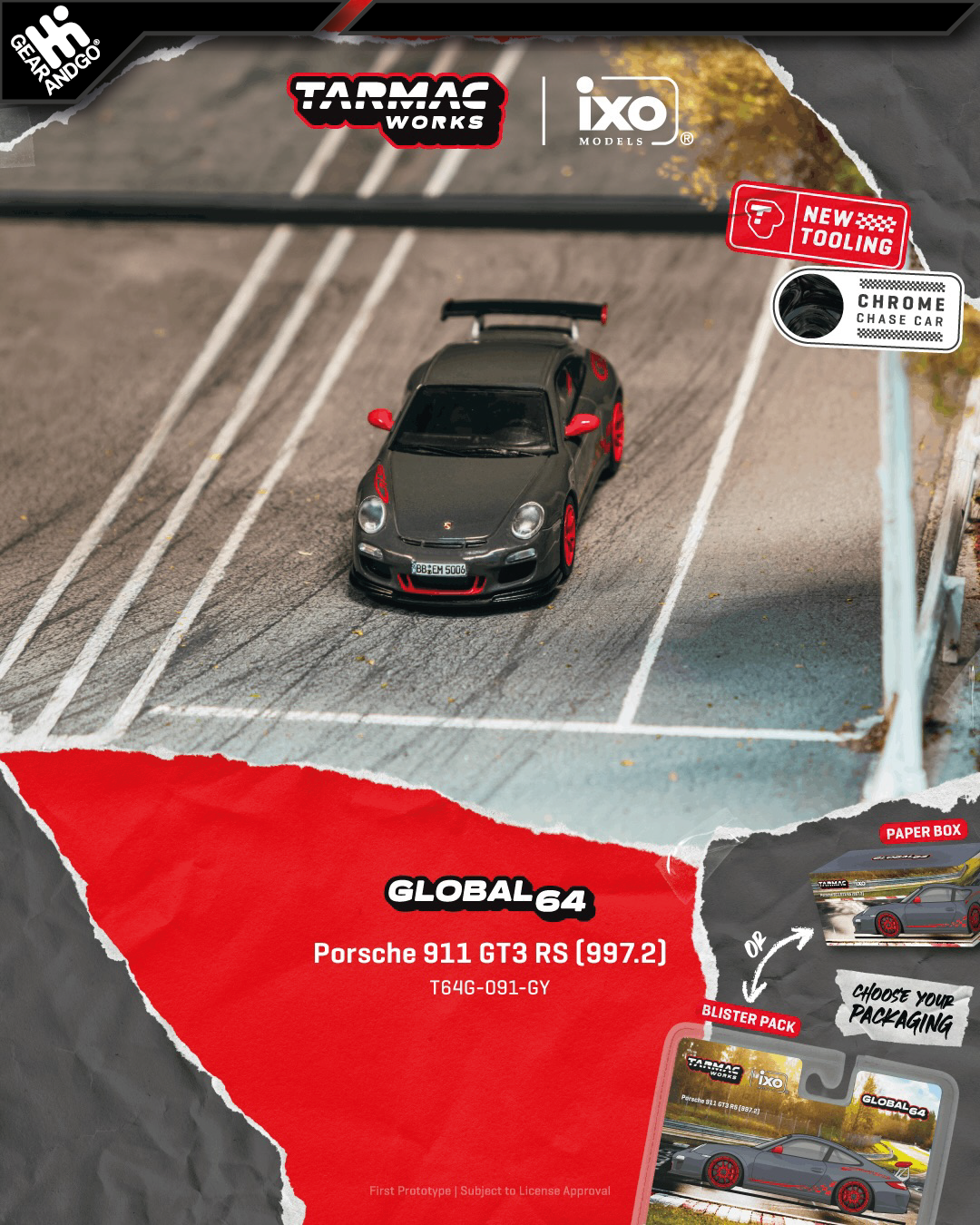 TARMAC - PORSCHE 911 GT3 RS (997.2)