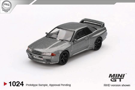 MINI GT 1024 - 1992 NISSAN SKYLINE GT-R (NISMO BNR32 CRS VERSION)