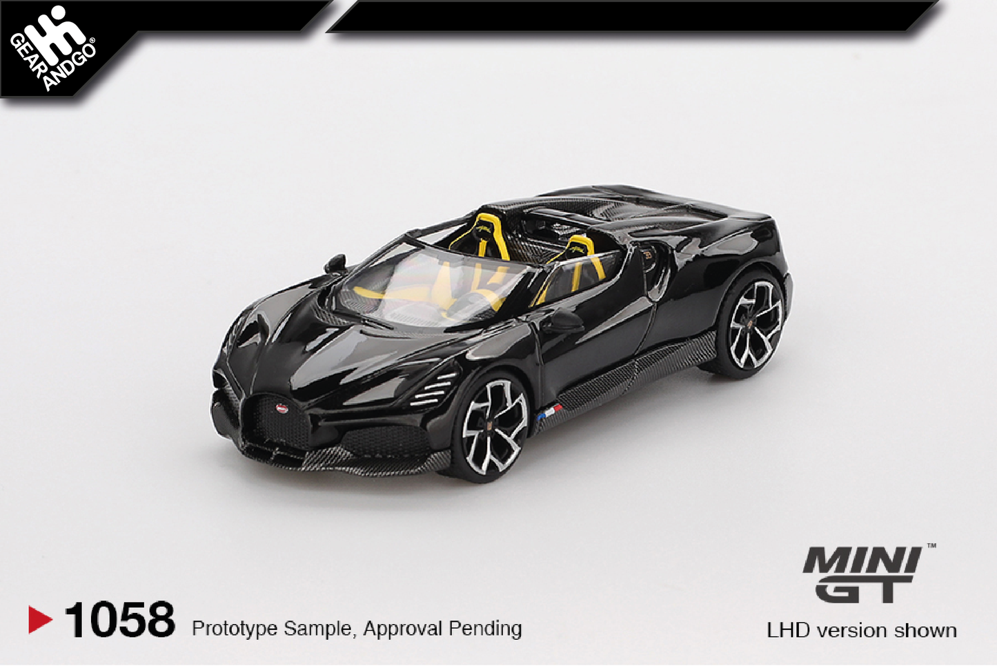 MINI GT 1058 - 2024 BUGATTI MISTRAL