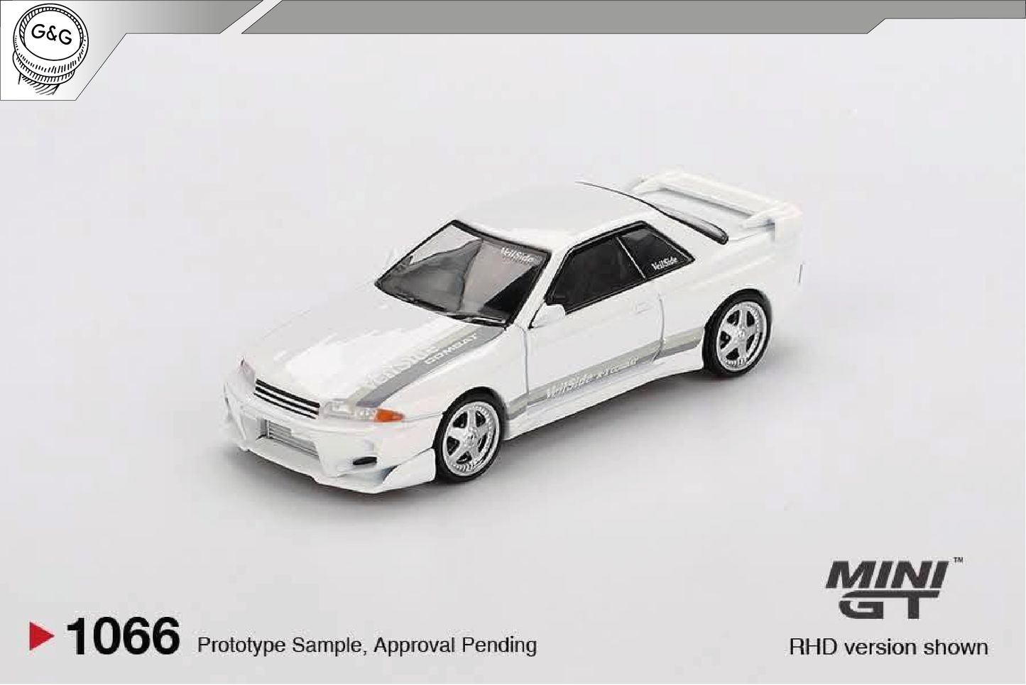 MINI GT 1066 - NISSAN SKYLINE GTR R32 VEILSIDE COMBAT C-I