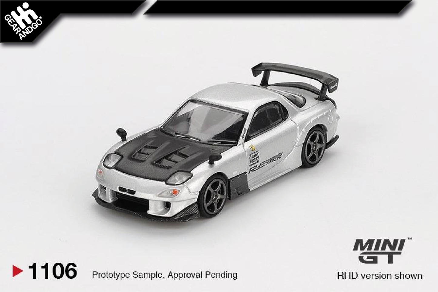 MINI GT 1106 - MAZDA RX-7 RE-AMEMIYA