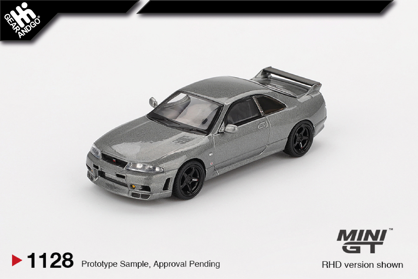 MINI GT 1128 - 1993 NISSAN GTR (R33) NISMO BCNR33 CRS