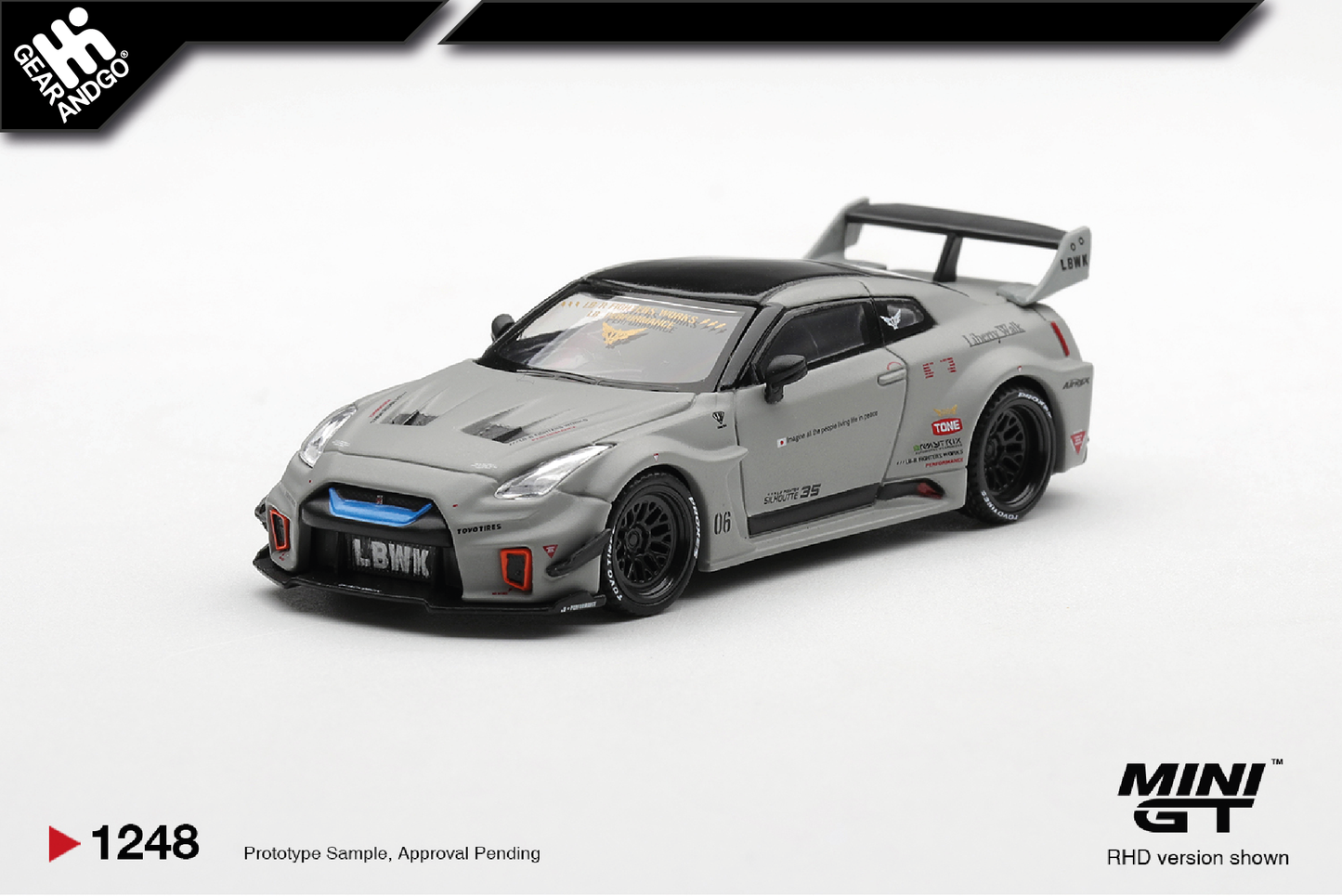 MINI GT 1248 - NISSAN LB-SILHOUETTE WORKS GT 35GT-RR VER.1