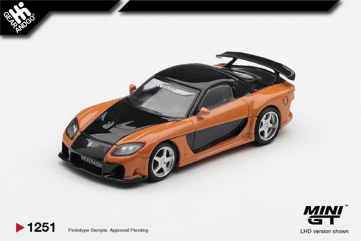 MINI GT 1251 - 2006 MAZDA RX-7 (FD) VEILSIDE FORTUNE HAN SEOUL-OH *THE FAST AND THE FURIOUS: TOKYO DRIFT*