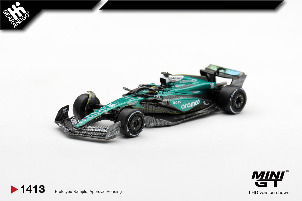 Mini GT 1413 Aston Martin AMR24 #18 Lance Stroll