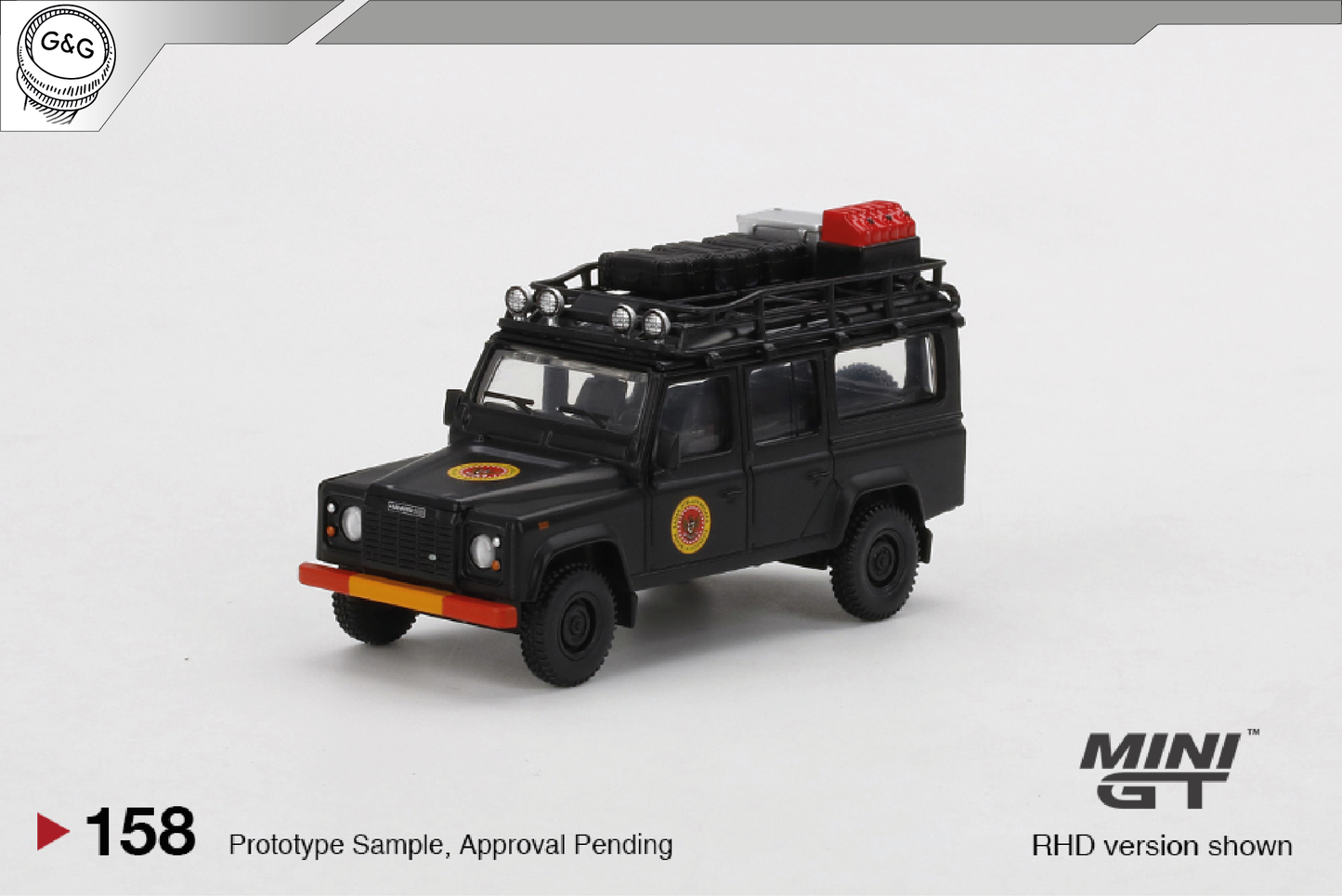 MINI GT 158 - LAND ROVER DEFENDER 110 *BADAN INTELIJEN NEGARA INDONESIA EMS EXCLUSIVE*