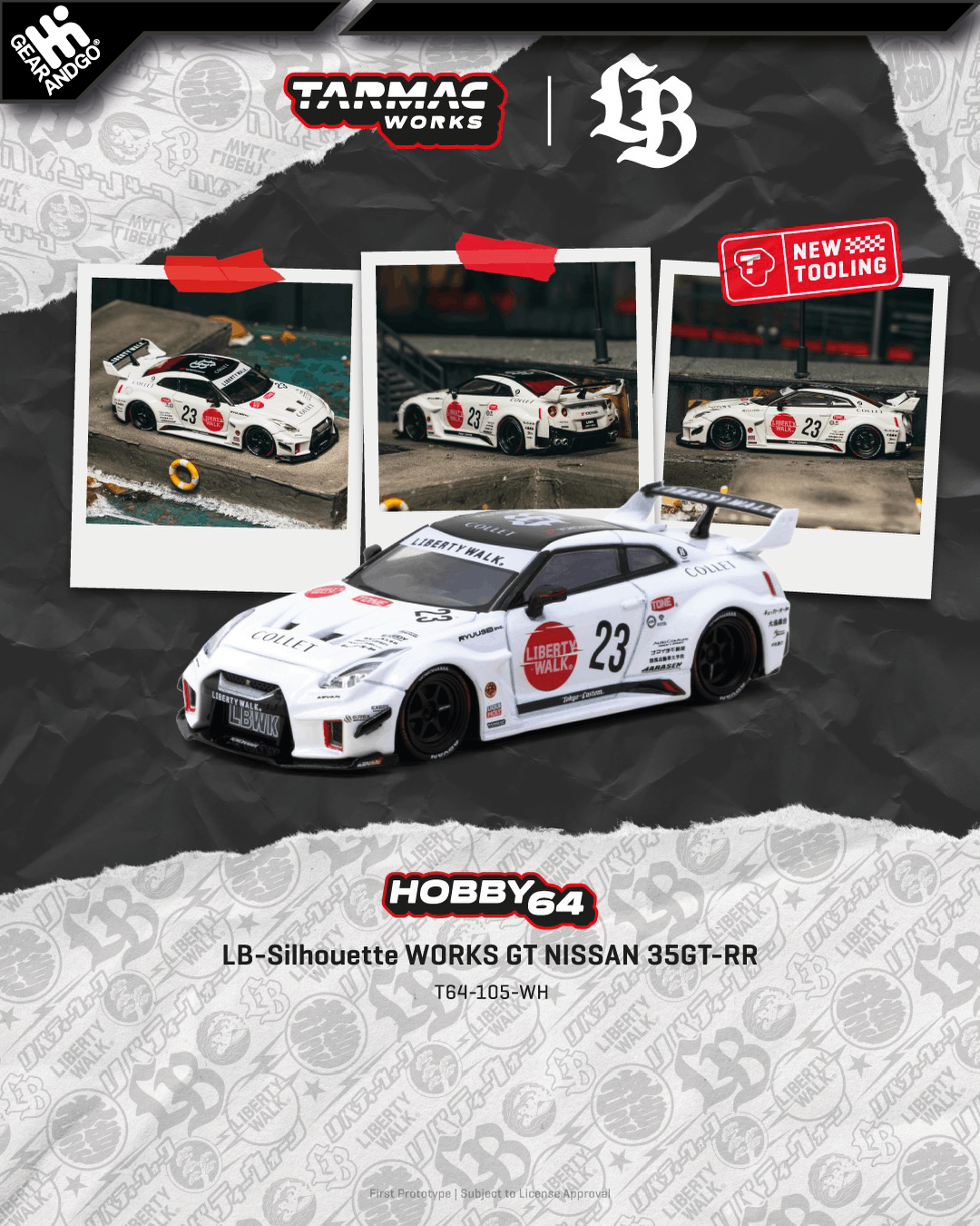 TARMAC - 2026 NISSAN GT-R (R35) LB-SILHOUETTE WORKS #23