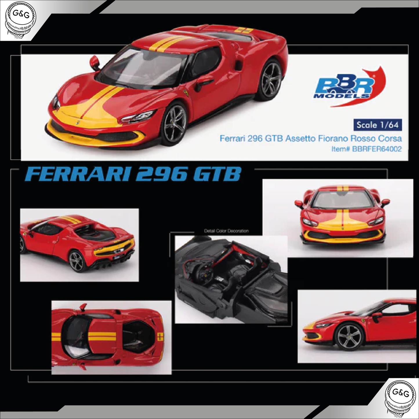 BBR 2023 FERRARI 296 GTB ASSETTO FIORANO
