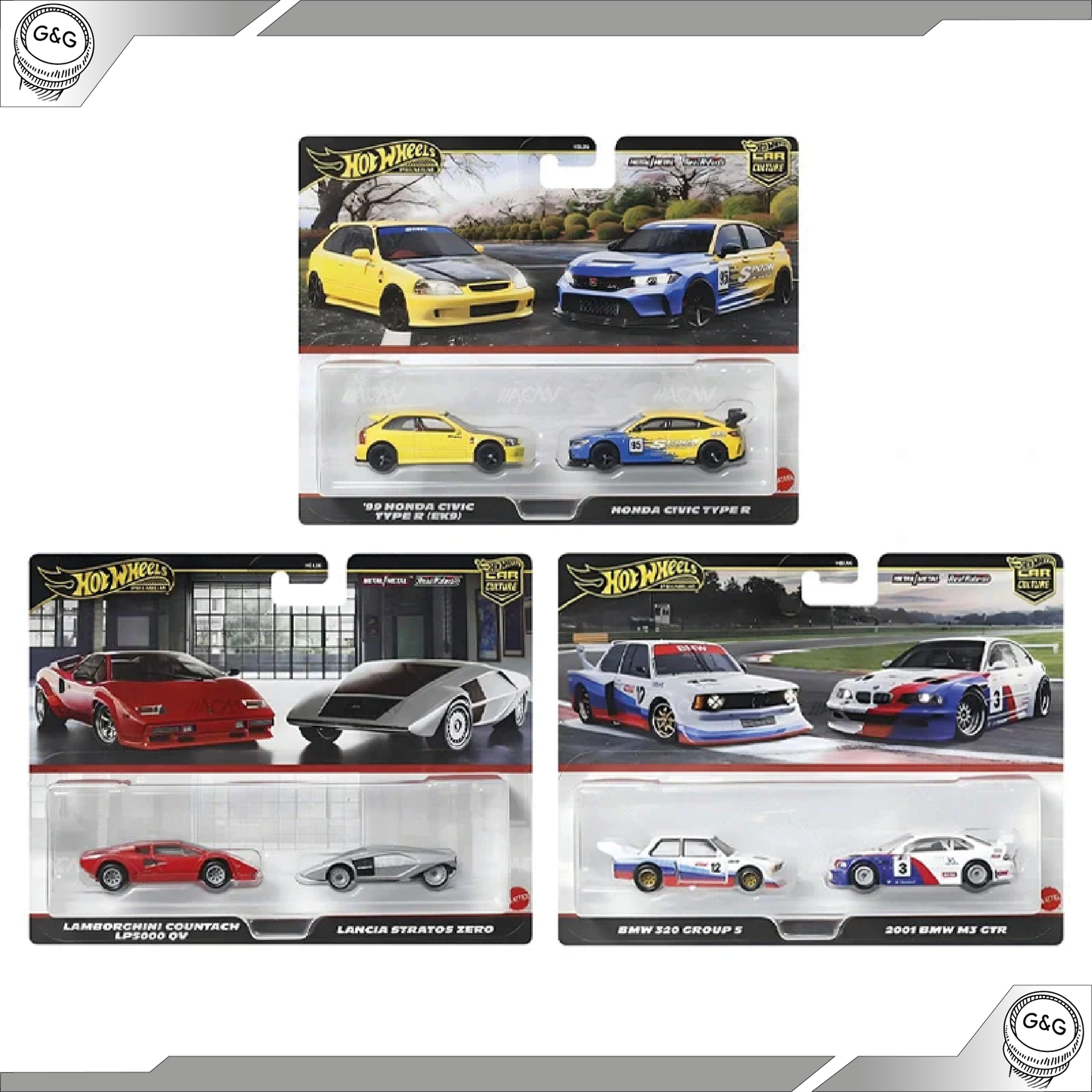 HOT WHEELS 2-PACK - MIX 2 - 2025