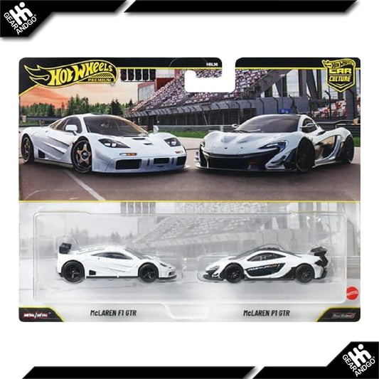 Hot Wheels Car Culture 2-Pack 2026 McLaren F1 GTR a McLaren P1 GTR