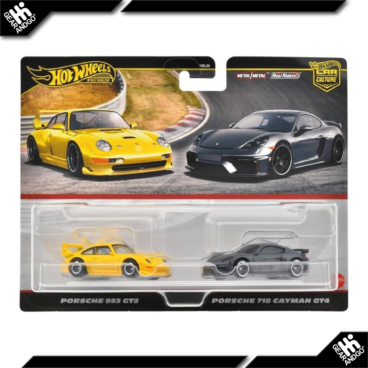 HOT WHEELS 2-PACK - MIX 4 - 2024 - PORSCHE