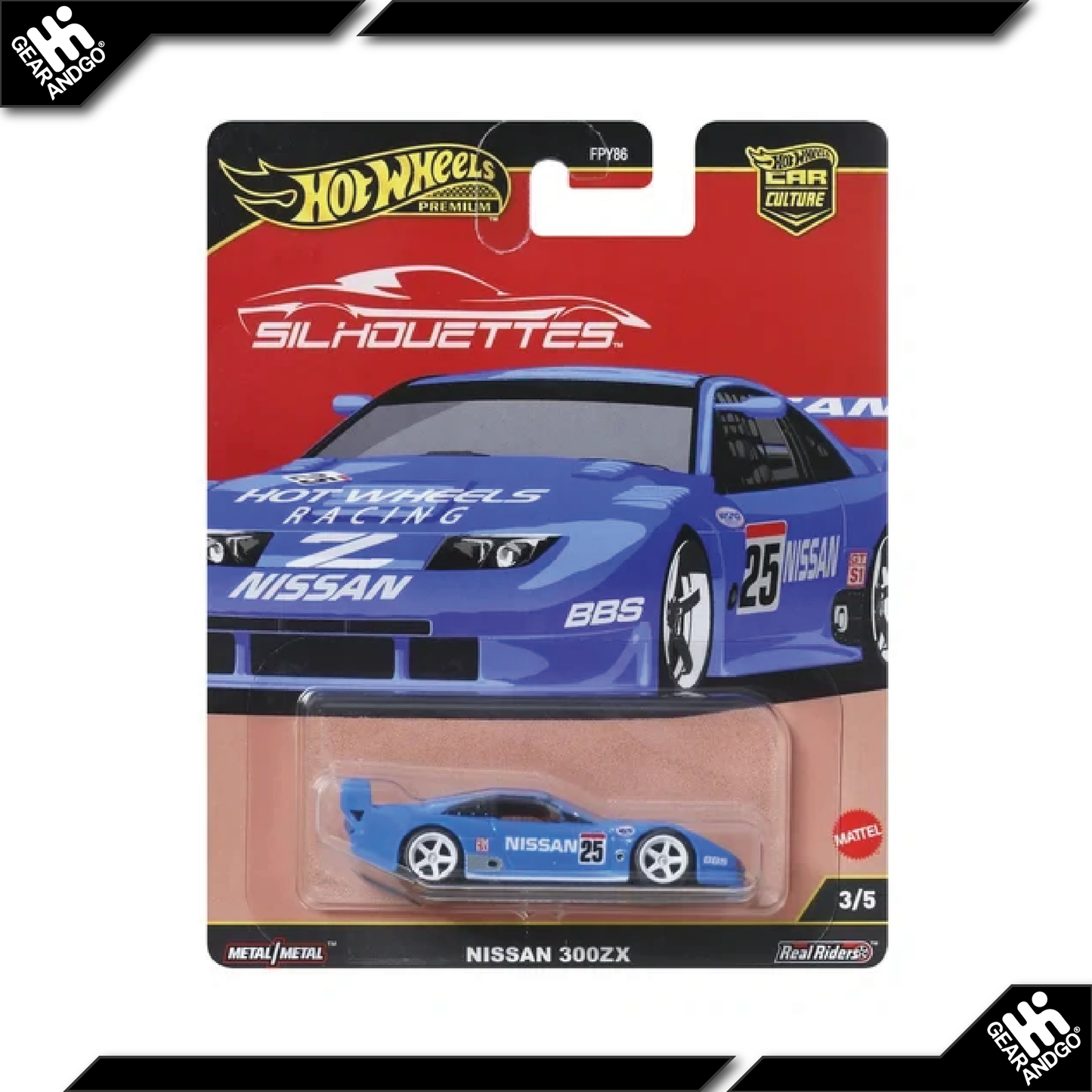 HOT WHEELS SILHOUTTES - NISSAN 300ZX