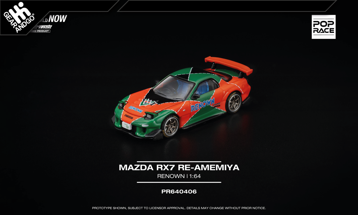 POP RACE 406 - MAZDA RX7 RE-AMEMIYA *RENOWN*
