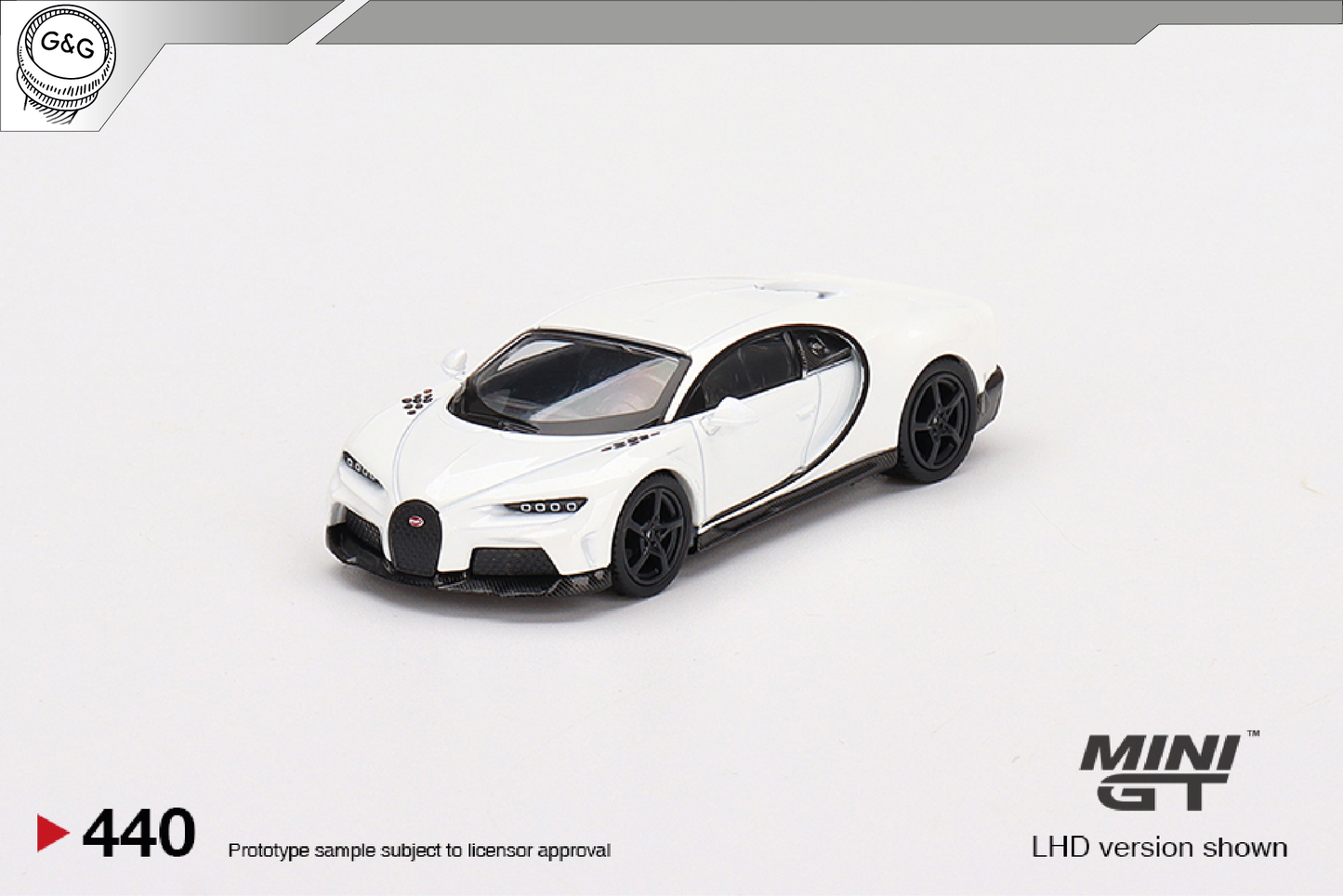 MINI GT 440 - BUGATTI CHIRON SUPER SPORT - NA KARTĚ