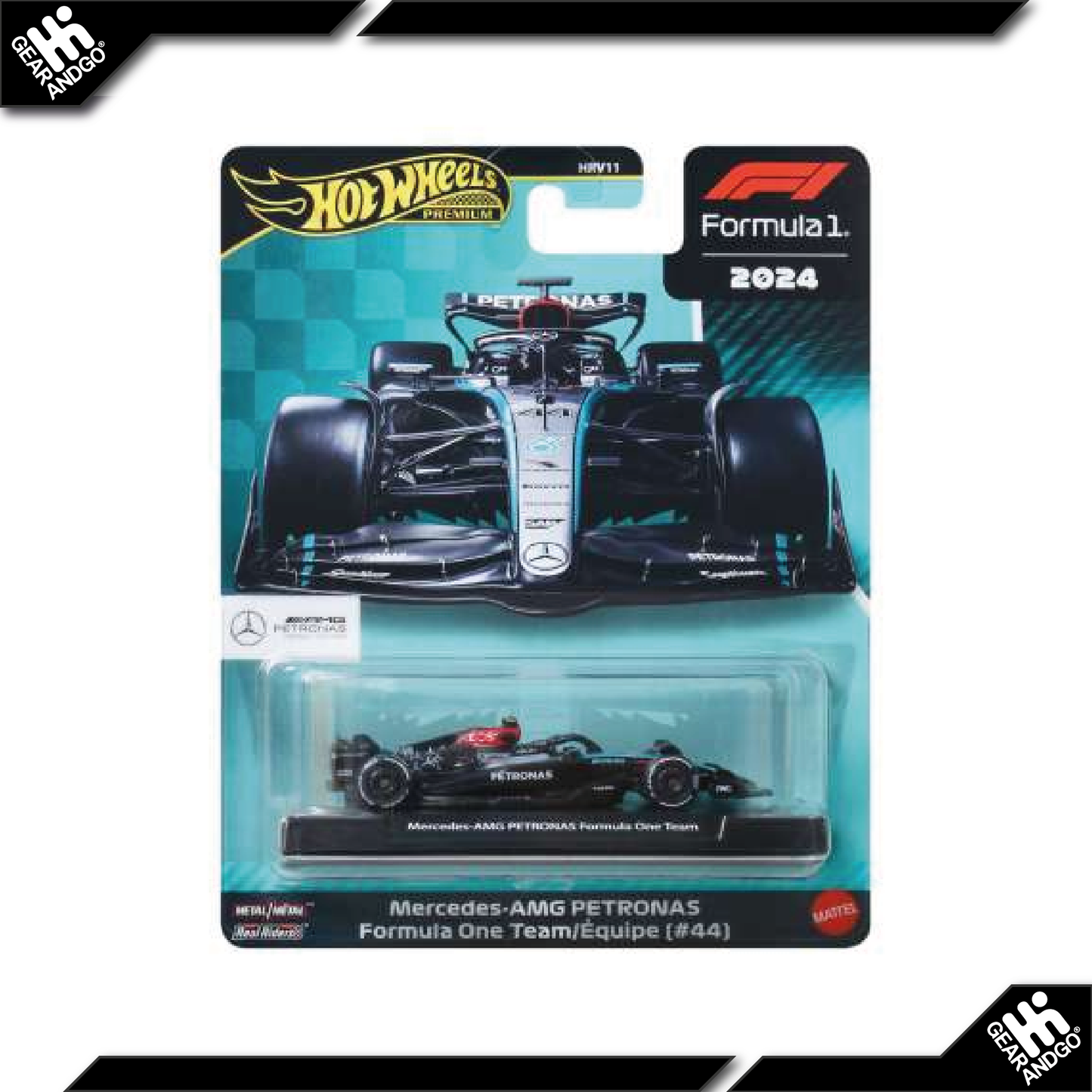 HOT WHEELS FORMULA 1 - F1 MERCEDES-BENZ #44 LEWIS HAMILTON