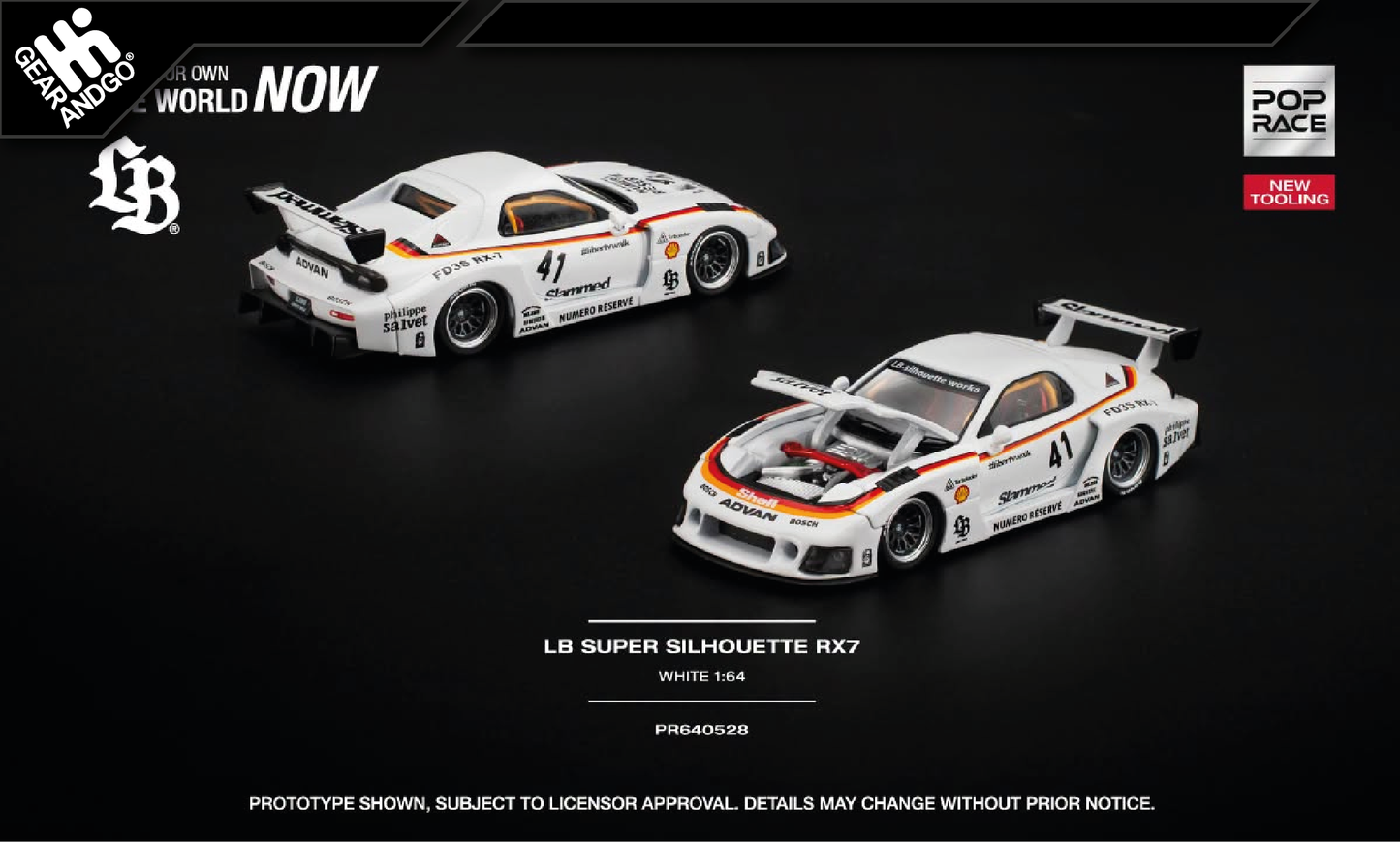 POP RACE - LB SUPER SILHOUETTE RX7 (FD3S)