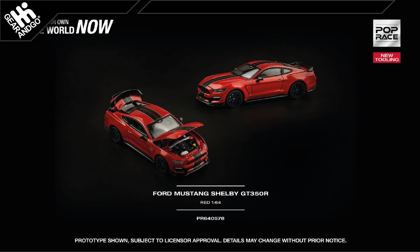 POP RACE - FORD MUSTANG SHELBY GT350R