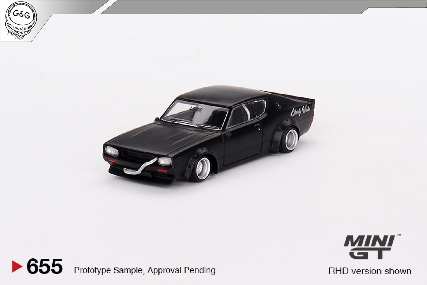 MINI GT 655 - NISSAN SKYLINE KENMERI LIBERTY WALK