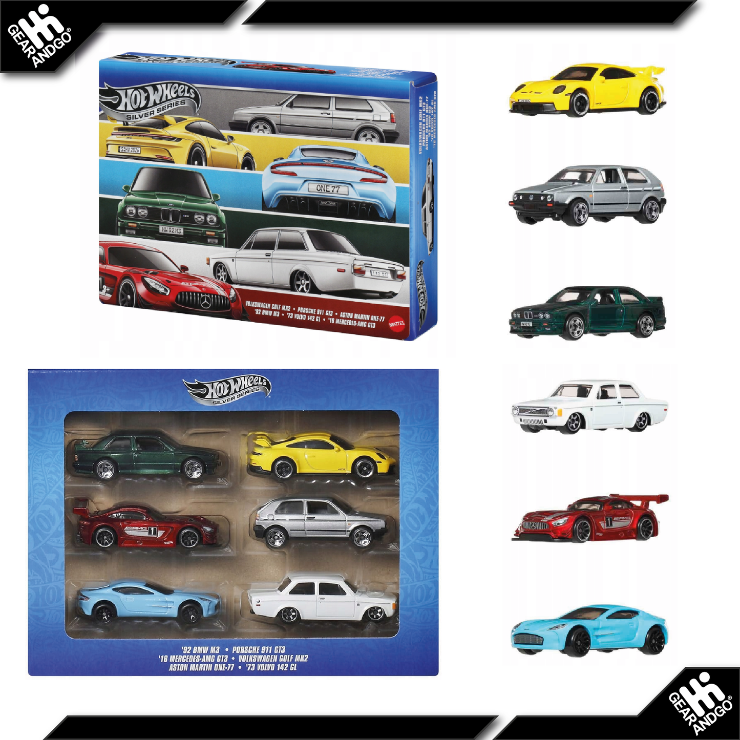HOT WHEELS 6-PACK - EURO STYLE