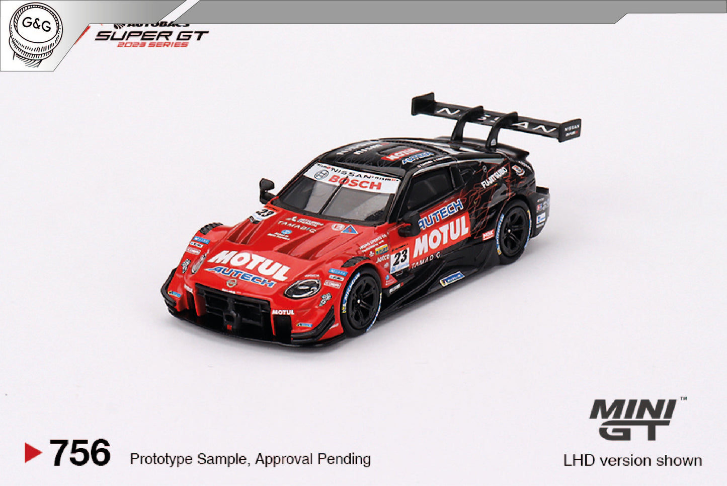MINI GT 756 - NISSAN Z GT500 *SUPER GT*
