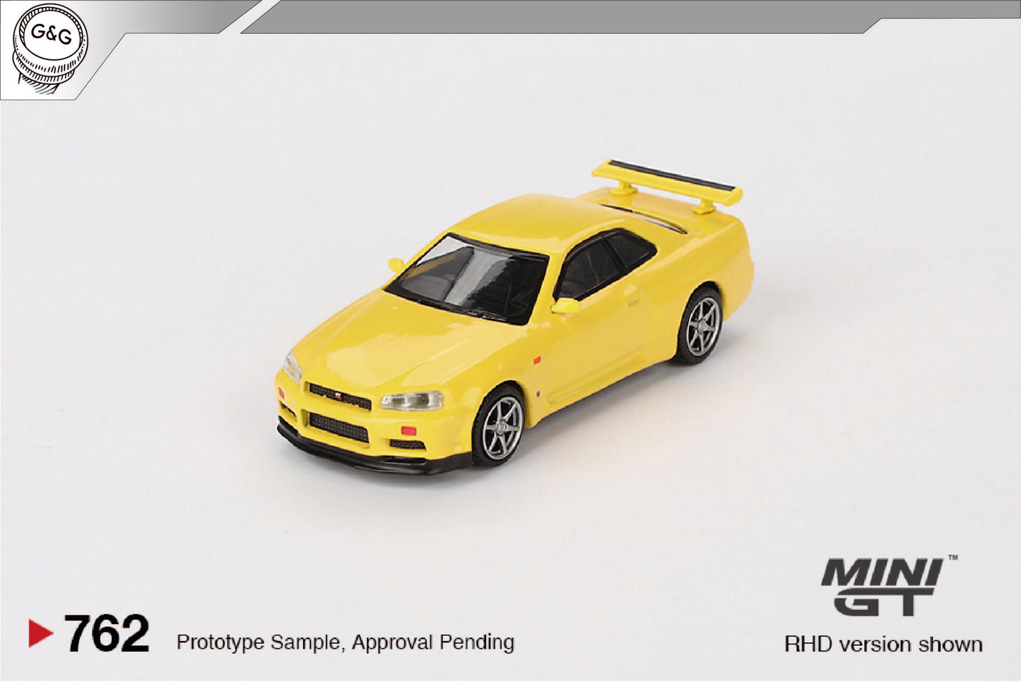 MINI GT 762 - NISSAN SKYLINE R34