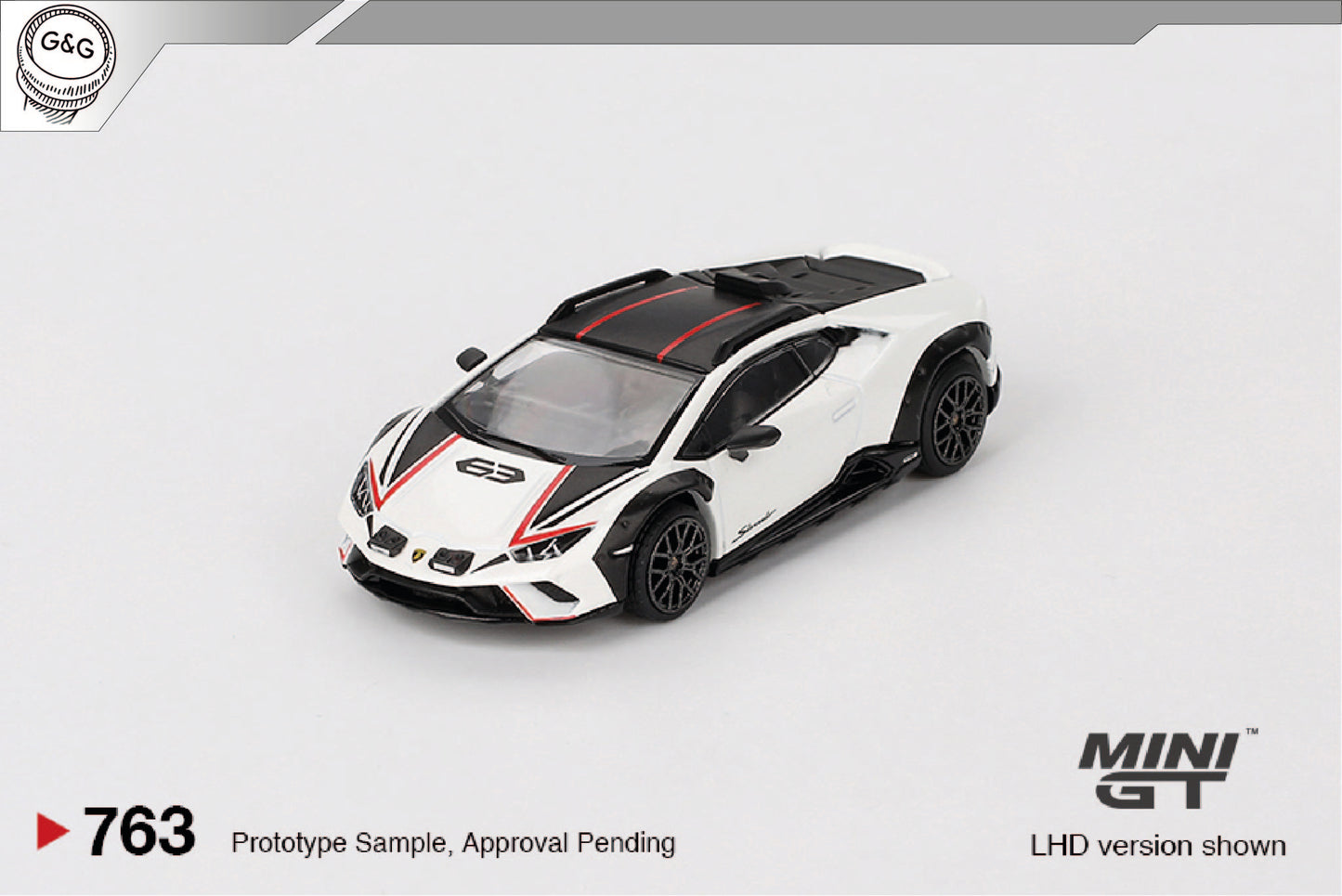 MINI GT 763 - LAMBORGHINI HURACAN STERRATO