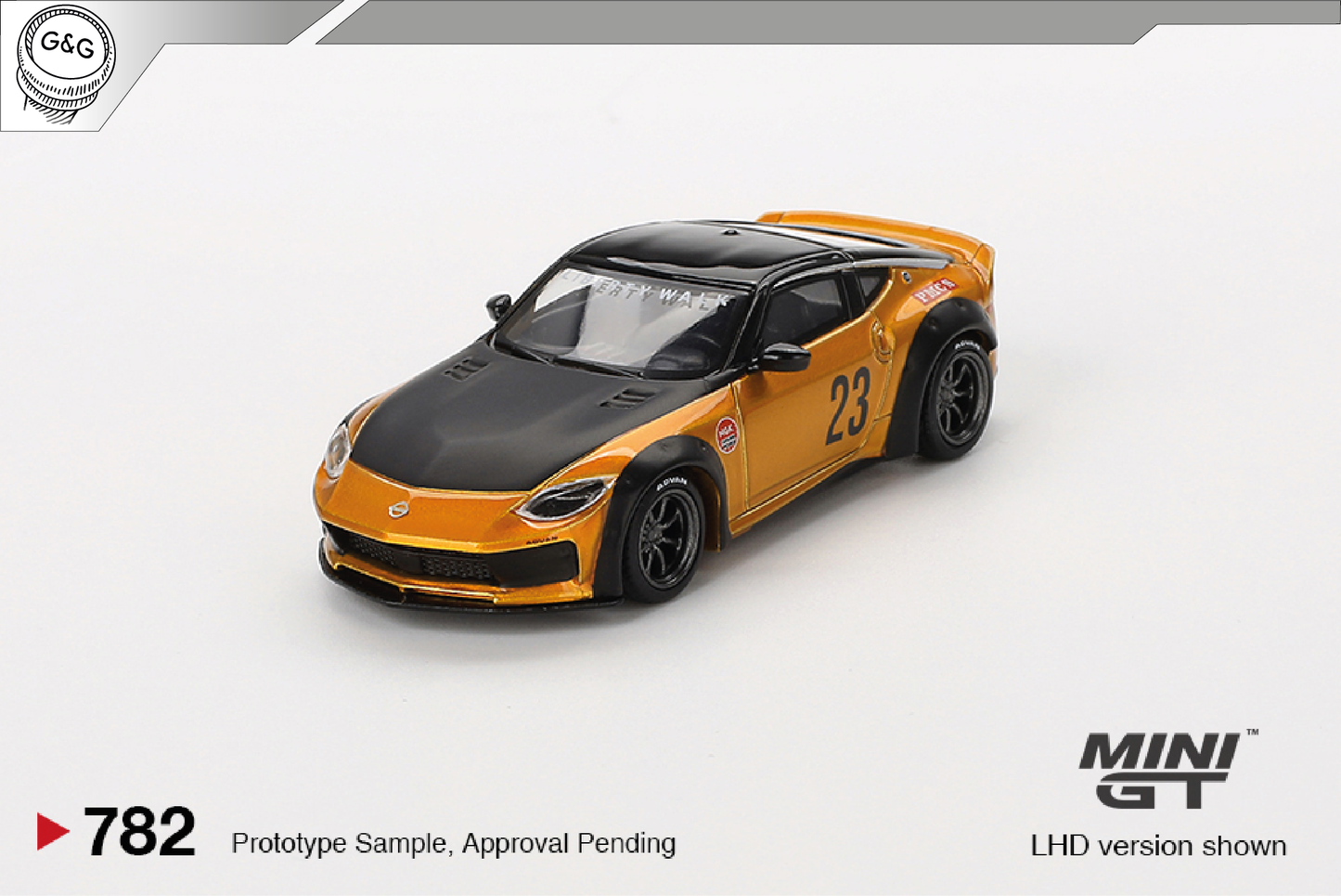 MINI GT 782 - 2024 NISSAN 400Z LB NATION WORKS