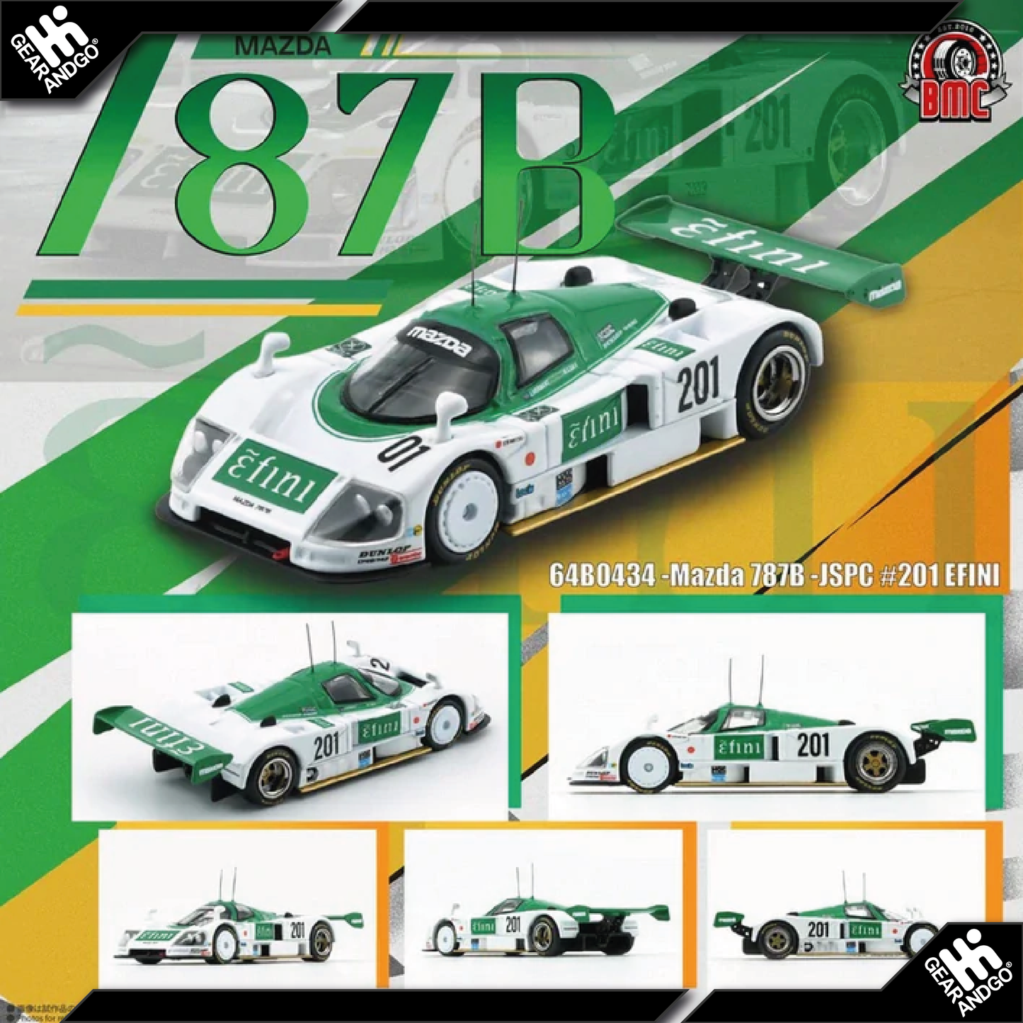 BM CREATIONS MAZDA 787B - JSPC #201 EFINI