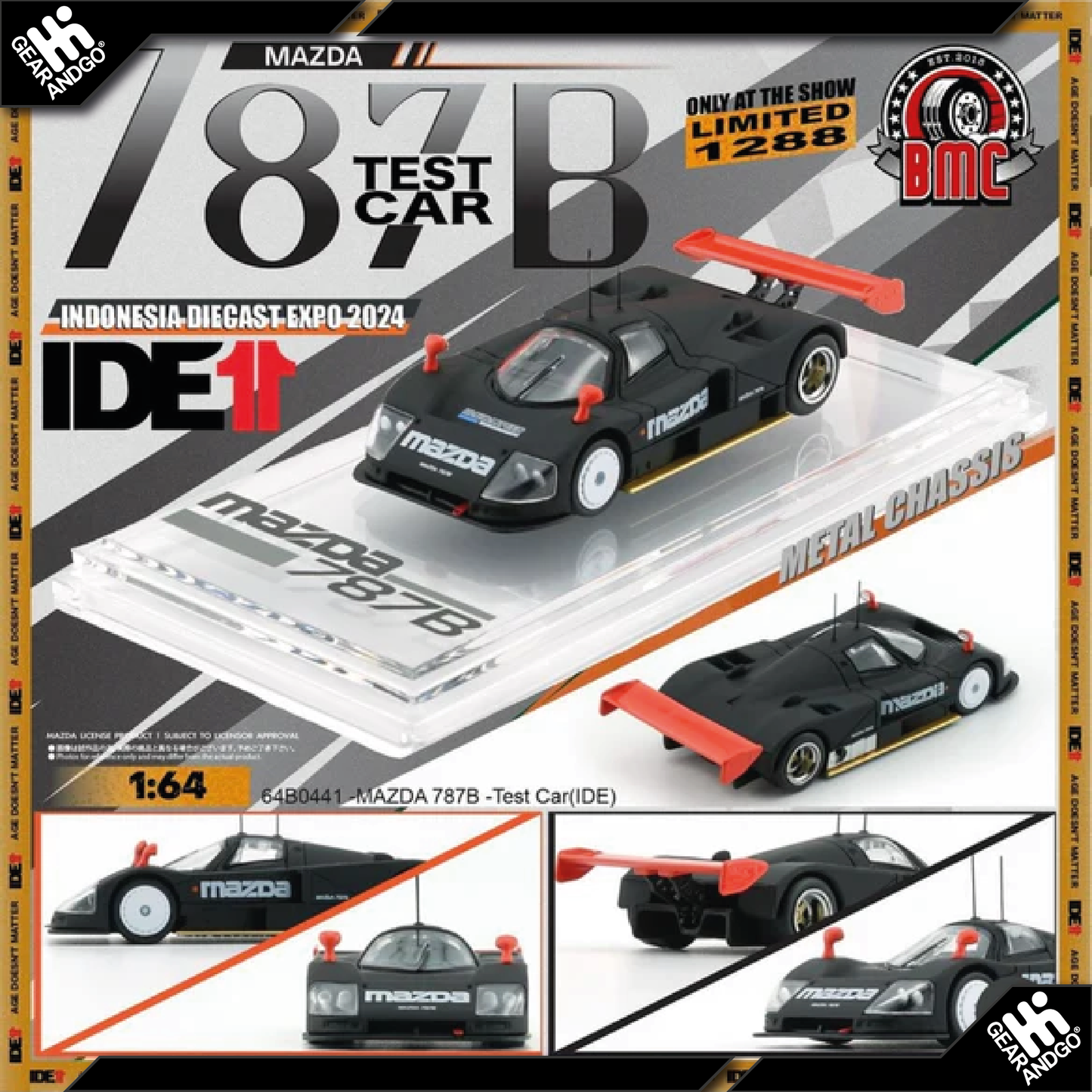 BM CREATIONS MAZDA 787B TEST CAR *INDONESIA DIECAST EXPO 2024*