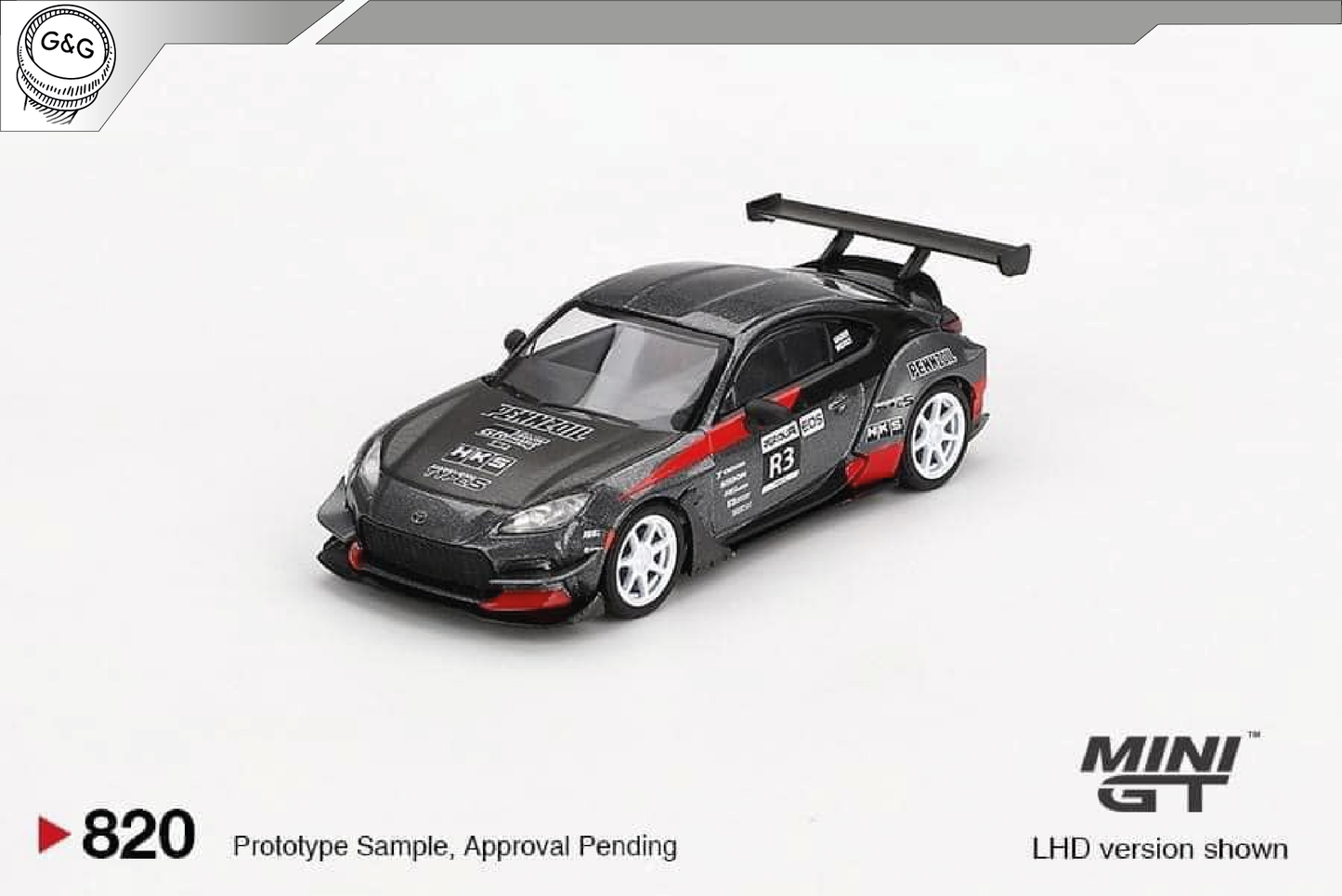 MINI GT 820 - TOYOTA GR86 TURBOCHARGED