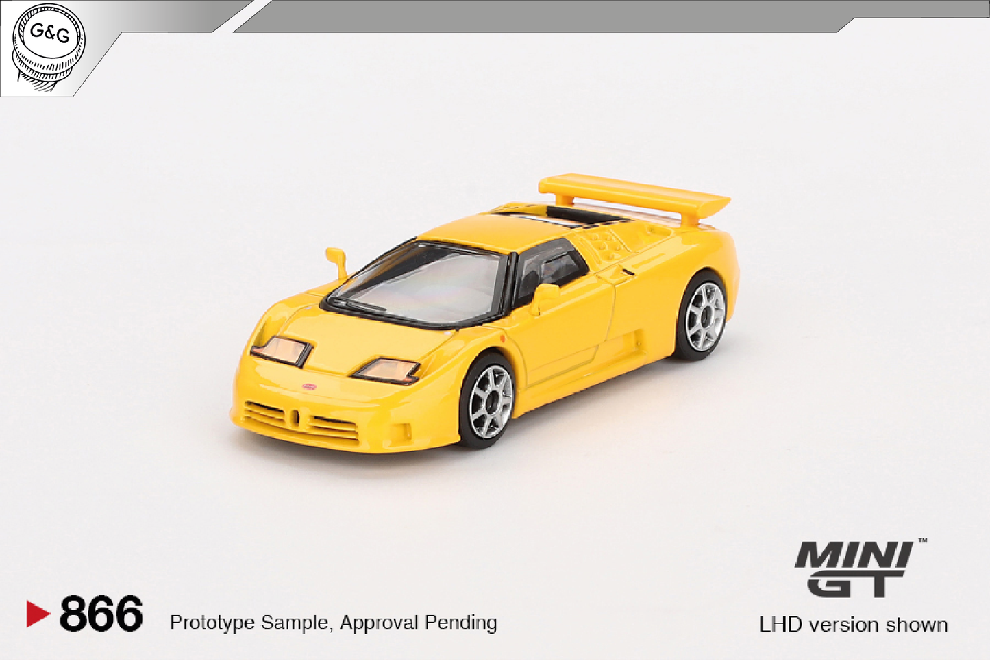 MINI GT 866 - BUGATTI EB110 GT
