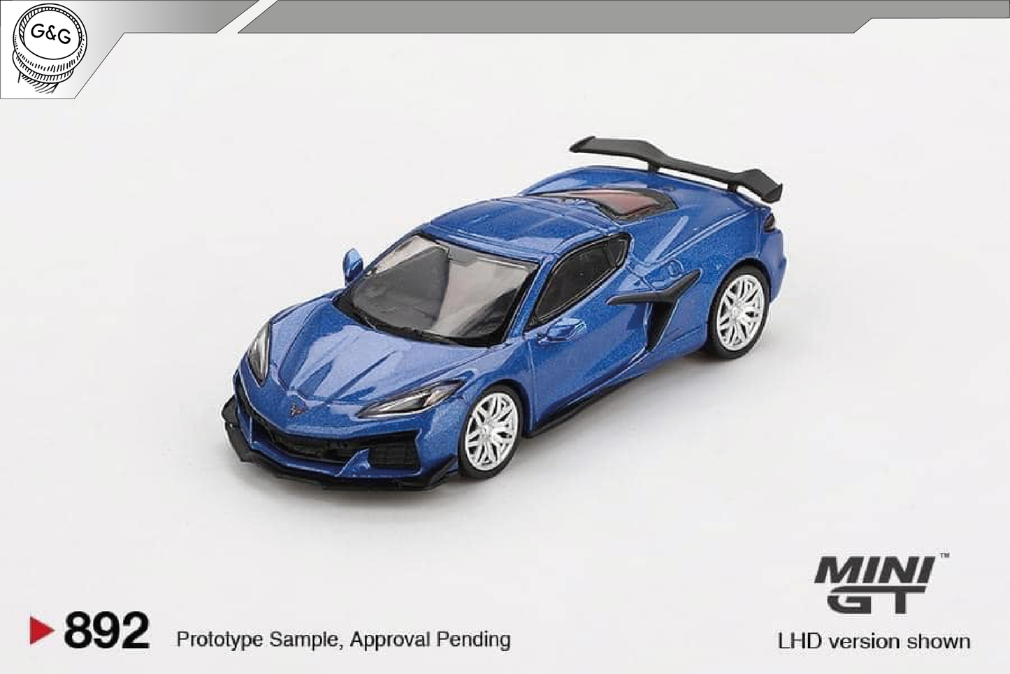MINI GT 892 - 2023 CHEVROLET CORVETTE C8 Z06 ELKHART LAKE