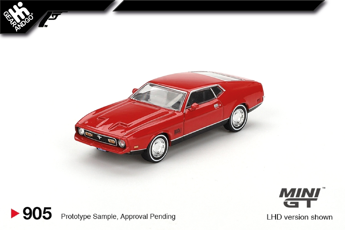 MINI GT 905 - FORD MUSTANG MACH 1 *DIAMONDS ARE FOREVER*