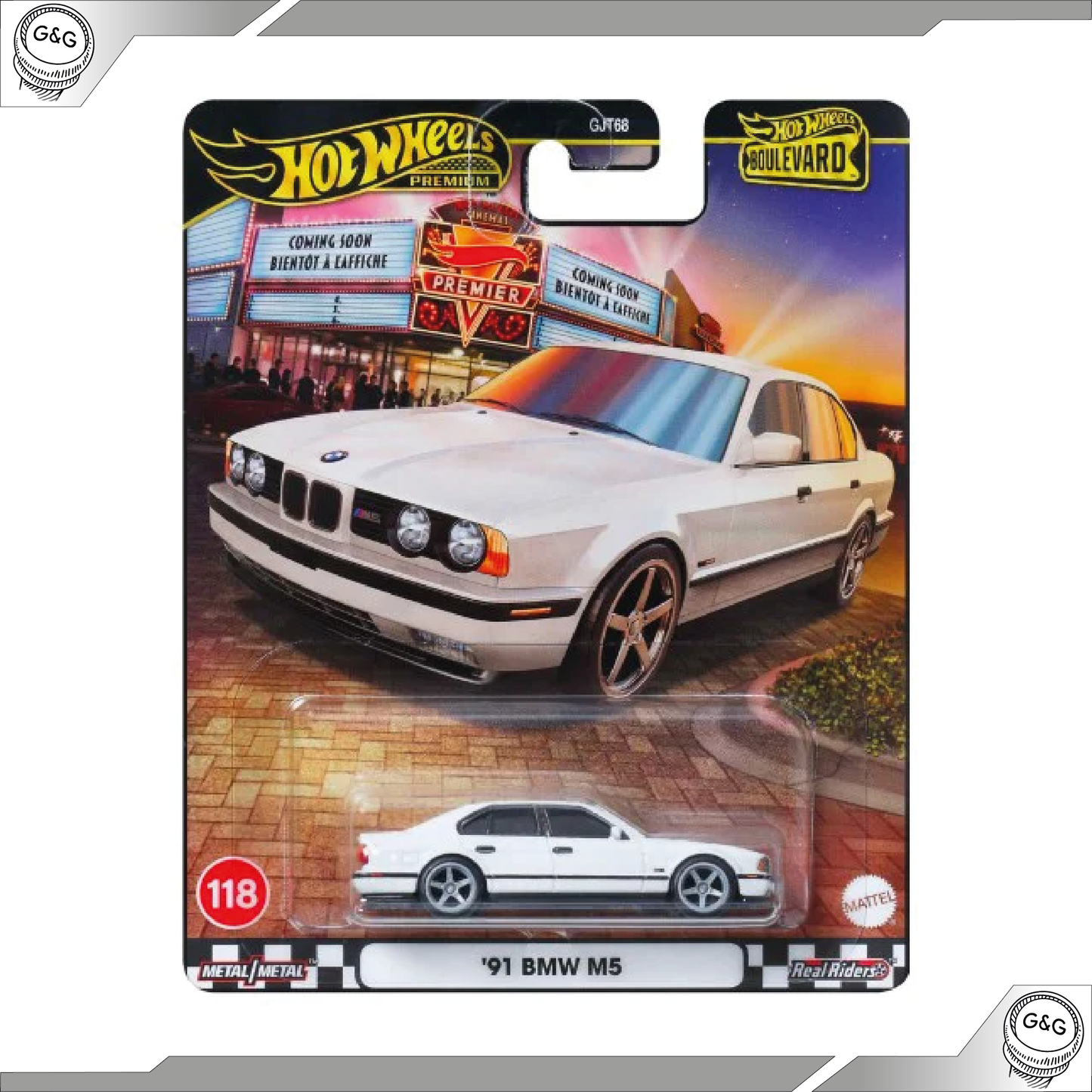 HOT WHEELS BOULEVARD #118 - '91 BMW M5