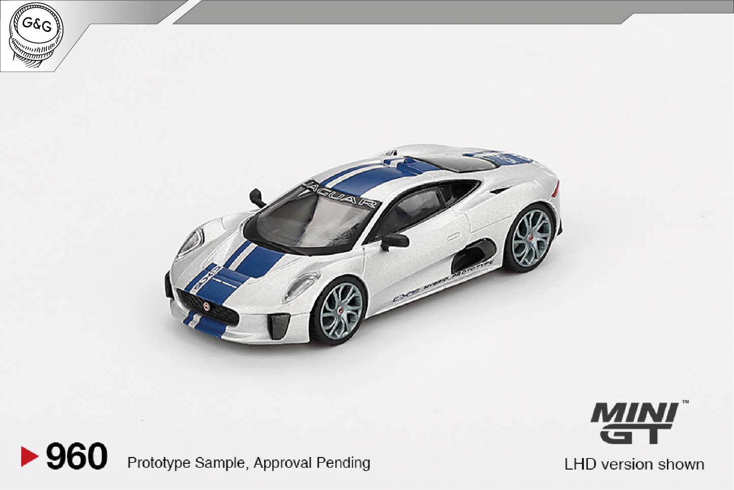 MINI GT 960 - 2010 JAGUAR C-X75