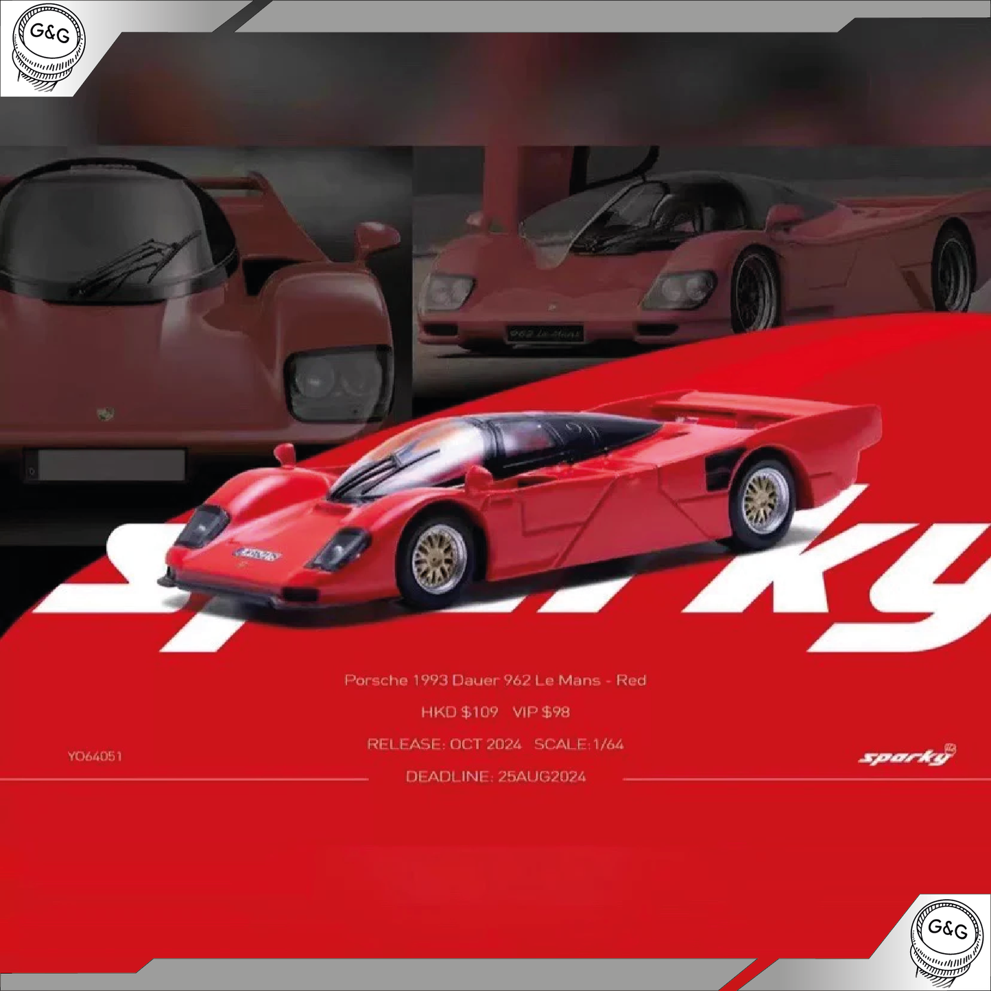 SPARKY PORSCHE 962