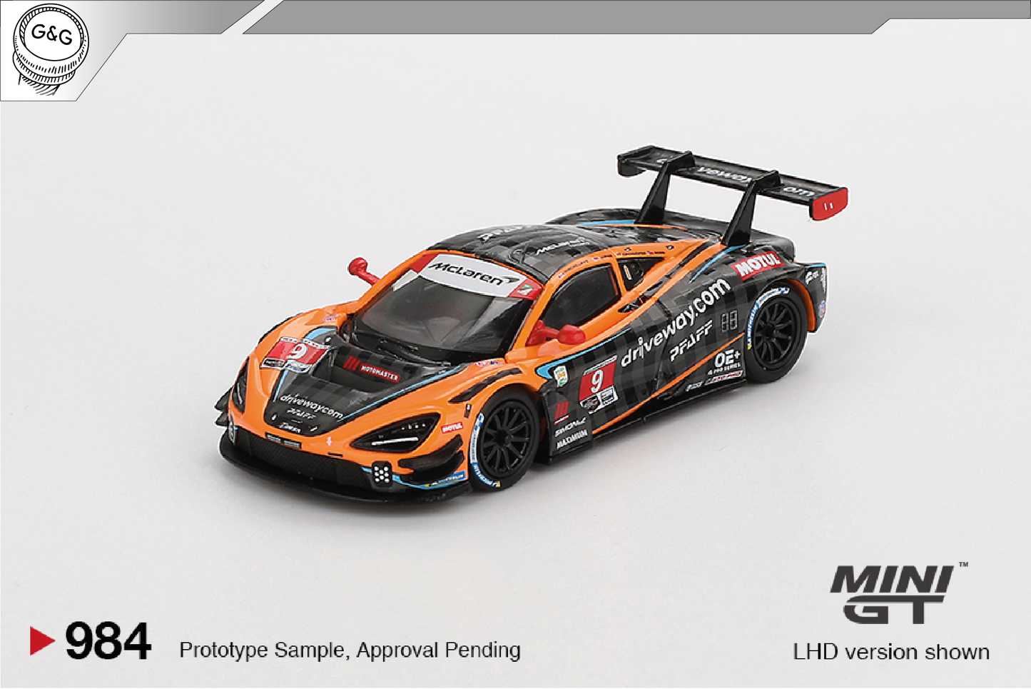 MINI GT 984 - 2024 MCLAREN 720S GT3 EVO PFAFF MOTORSPORTS IMSA DAYTONA 24 HRS