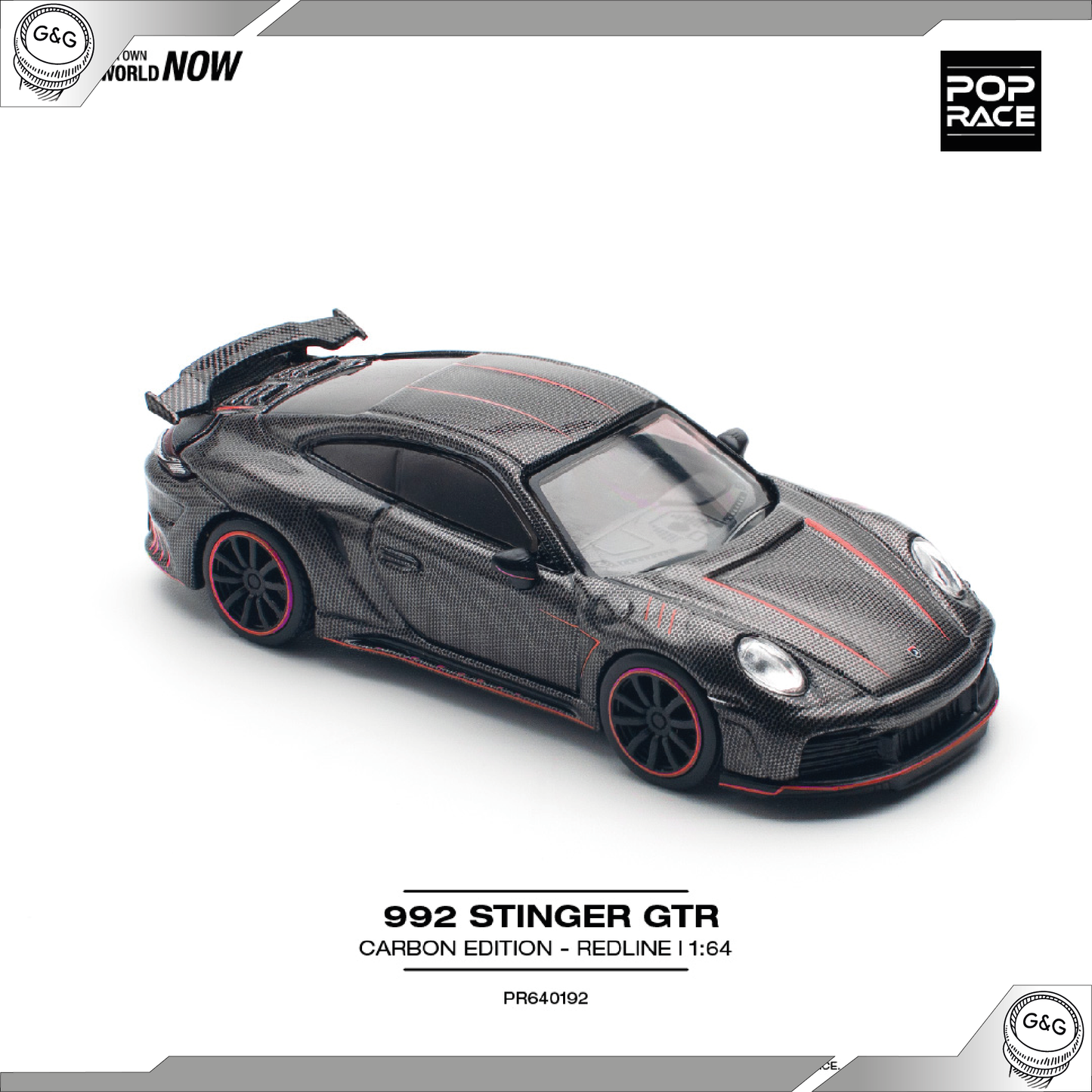 POP RACE 992 STINGER GTR CARBON EDITION REDLINE