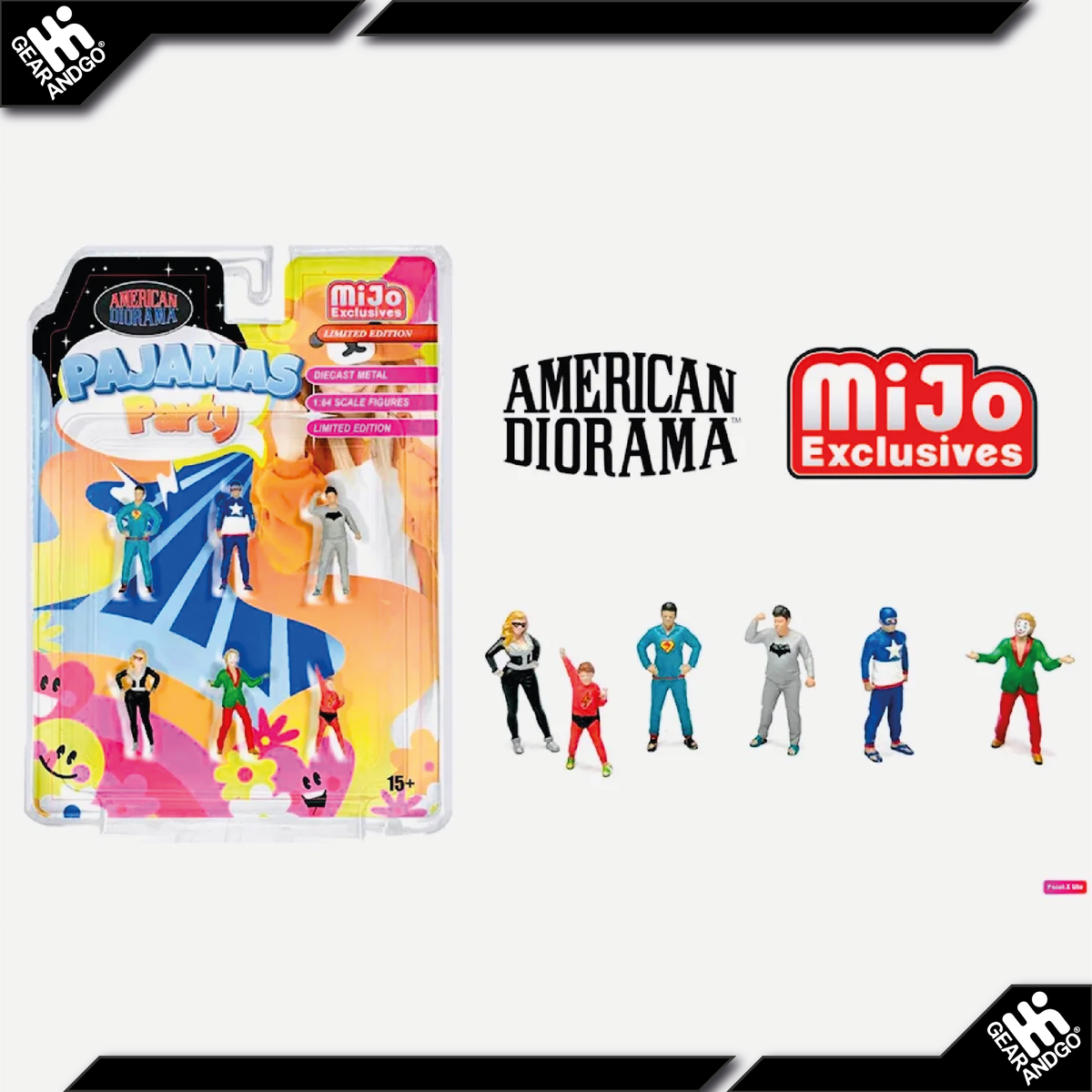 AMERICAN DIORAMA PAJAMAS PARTY