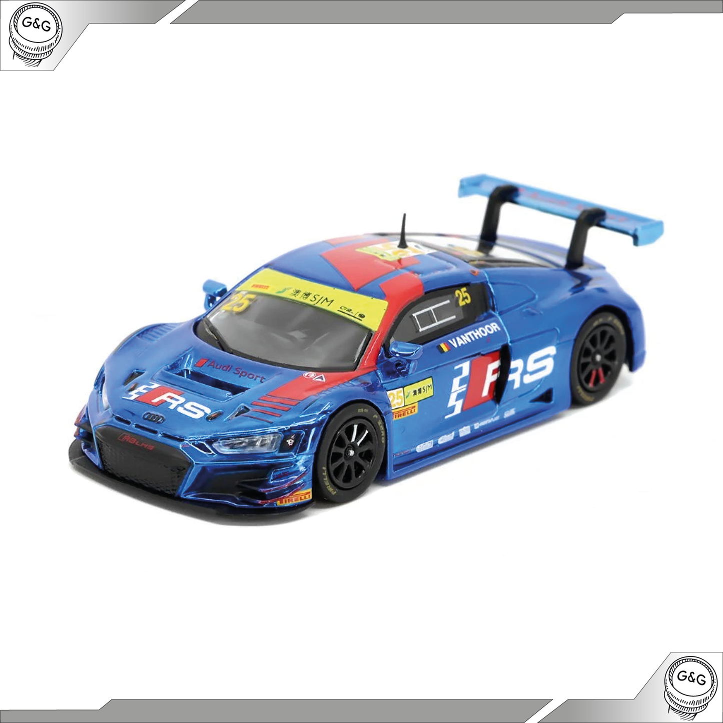 POP RACE AUDI R8 LMS NO.25 FIA GT WORLD CUP 2019 D.VANTHOOR